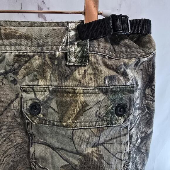 Gander Mountain Guide Series Camo Pants Mens Large Hunting Capri Realtree Xtra - Picture 12 of 13
